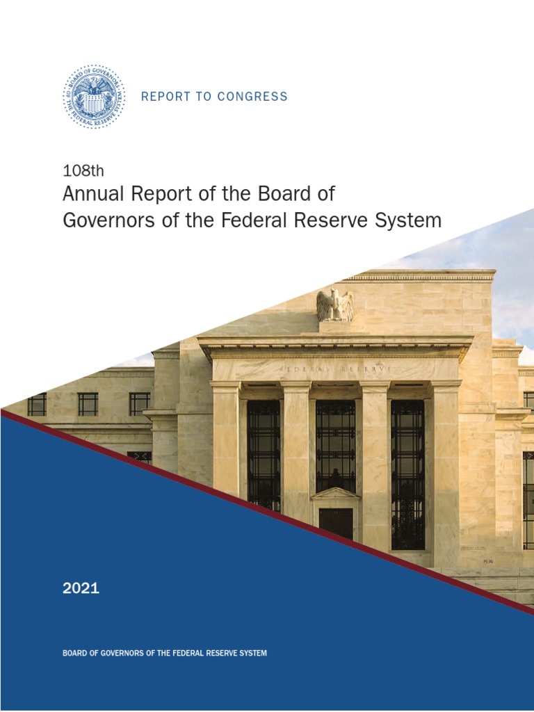 2021 Annual Report | PDF | Federal Reserve | Inflation