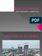 WESTBROOK SITE UPDATES-APR'2023