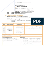 Sesion de Aprendizaje #4