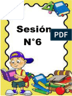 Sesion de Aprendizaje #6 Viernes