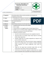 Sop Palpasi Abdomen DG Teknik Leopold