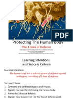Biology - The Lines of Defence 2021