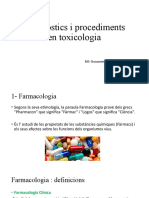 Diagnòstics I Procediments en Toxicologia