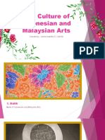 Indonesian and Malaysian Arts