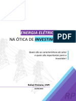 Setor de Energia Elétrica Na Ótica de Investimentos