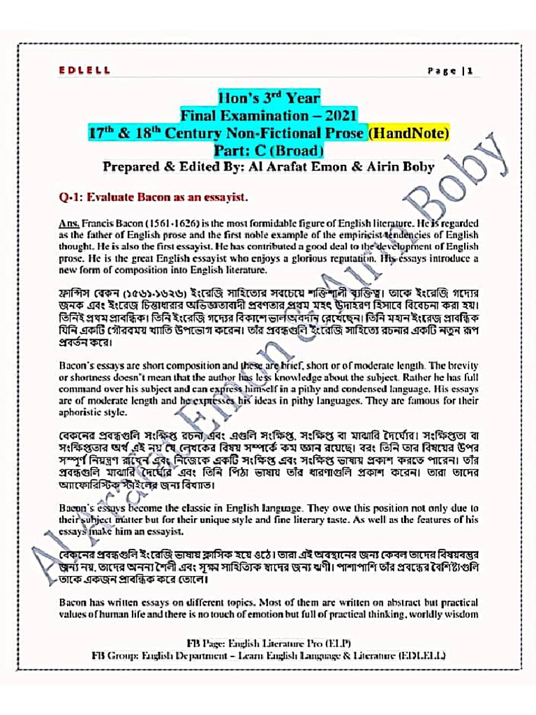 Non-Fictional Prose... 2023 | PDF