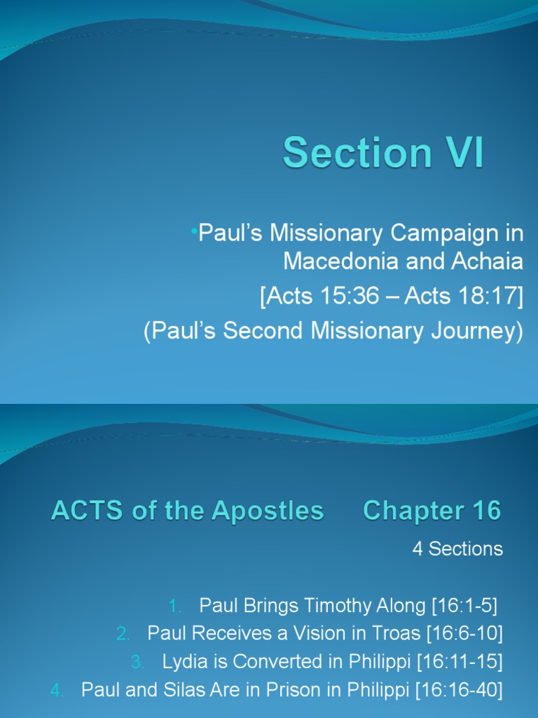 Acts 16 Explained