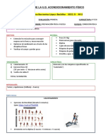 Sesión Fuerza 4ºESO