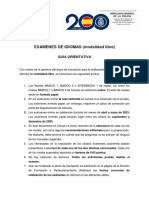 Exámenes de idiomas Policía Nacional 2023