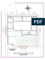 Ground Floor Plan (Proposed) : House Plot Plot