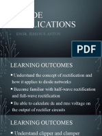 Diode Applications: Engr. Jesson S. Anton