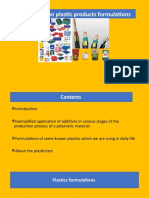 Plastics Formulations