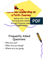 Christian Leadership as a Faith-Journey