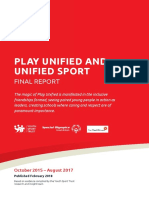 Play Unified and Unified Sport: Final Report