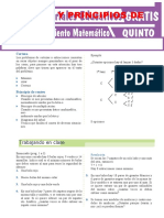 Certezas y Principios de Conteo para Quinto Grado de Secundaria