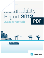 Maersk Sustainability Report 2012