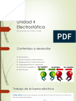 Unidad 4 Electrostática: Docente: Esp. Ing. Andrea C. Seidel
