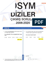 Diziler Son 15 Yıl Çıkmış Sorular