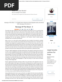 Revenge of The Ghost - 2: Read Books Online For Free