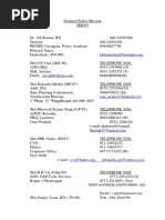 DGPs and Control Rooms in India | PDF | Law Enforcement | Crime & Violence