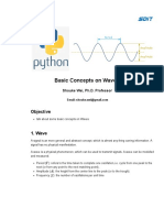 Basic Concepts On Waves: Objective