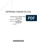 DEPISTAGE CANCER DU COL - Sein