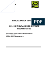 Configuración de Sistemas Mecatrónicos 1