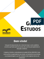 Guia de estudos EAD: Organização, planejamento e autoaprendizagem