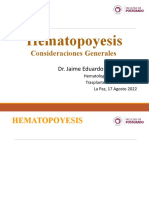 Hematopoyesis y Morfología Celular