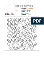 Feelings Emotions Worksheet For Young Learners Flashcards Fun Activities Games Games Icebreakers - 112252