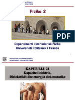 Fizika 2: Departamenti I Inxhinierisë Fizike Universiteti Politeknik I Tiranës