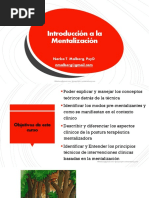 Introducción A La Mentalización: Norka T. Malberg, Psyd