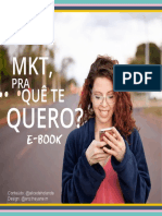 E-Book MKT para Quê Te Quero