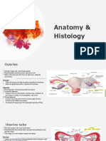 Anatomy & Histology of Ovary & Uterine Tube
