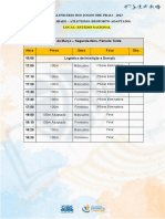Calendário Atletismo Praia 2023
