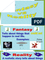 English 3 Reality and Fantasy