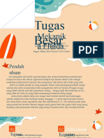 Tugas Besar: Mekanik A Fluida