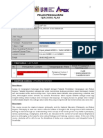 Teaching Plan JUF 101 2022-2023