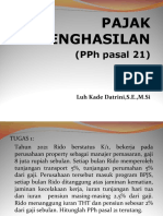 Pajak Penghasilan: (PPH Pasal 21)