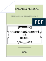 Calendario Musical: Regional Bauru / Sub-Regional São Manuel - SP