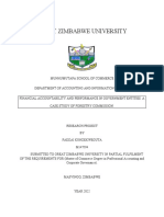 Financial Accountability and Financial Performance in Government Entities Chapters