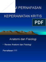 Sistem Pernafasan Keperawatan Kritis