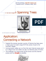 Minimum Spanning Trees: Presentation For Use With The Textbook,, by M. T. Goodrich and R. Tamassia, Wiley, 2015