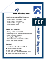 MEP Bim Engineer: Introduction To Autodesk Revit Structure