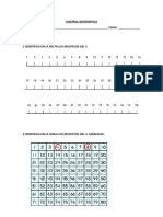 Control Matemática