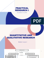 Practical Research I: Zione Kathleen C. Esic, RPM