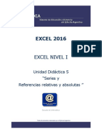 Excel 2016 - Unidad 5