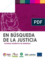 En Búsqueda de La Justicia: Violencia Doméstica en Honduras