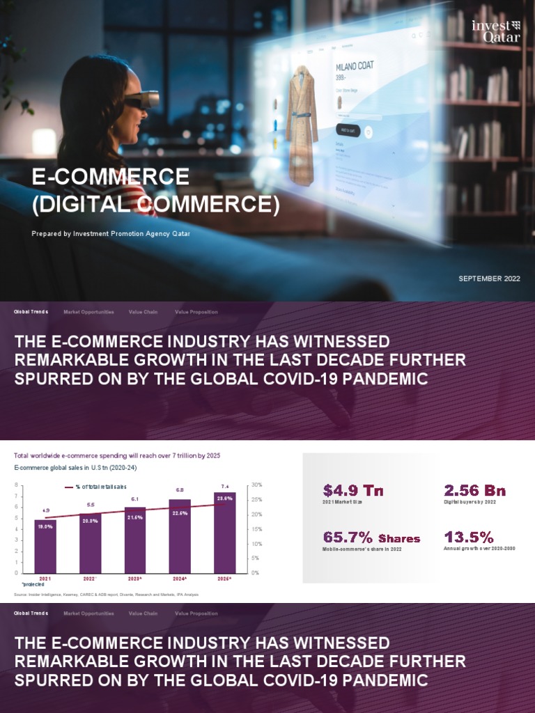 E-Commerce Growth and Opportunities in Qatar | PDF | E Commerce | Retail