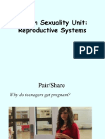 Human Sexuality Unit: Reproductive Systems